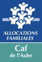 Logo de la CAF de l'Aube